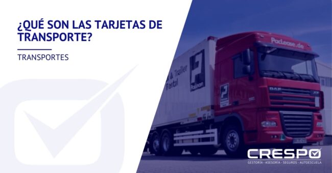 Qué son las tarjetas de transporte