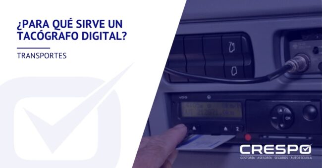 Para qué sirve un tacógrafo digital