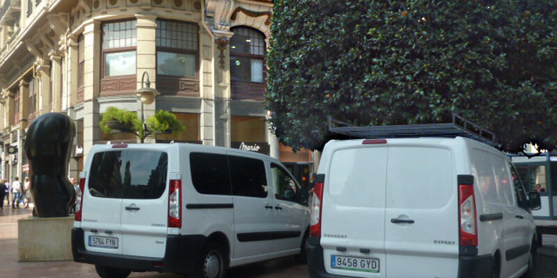 Aumentan un 41% los accidentes de furgonetas