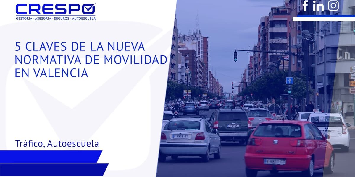 5 claves nueva normativa de movilidad en València