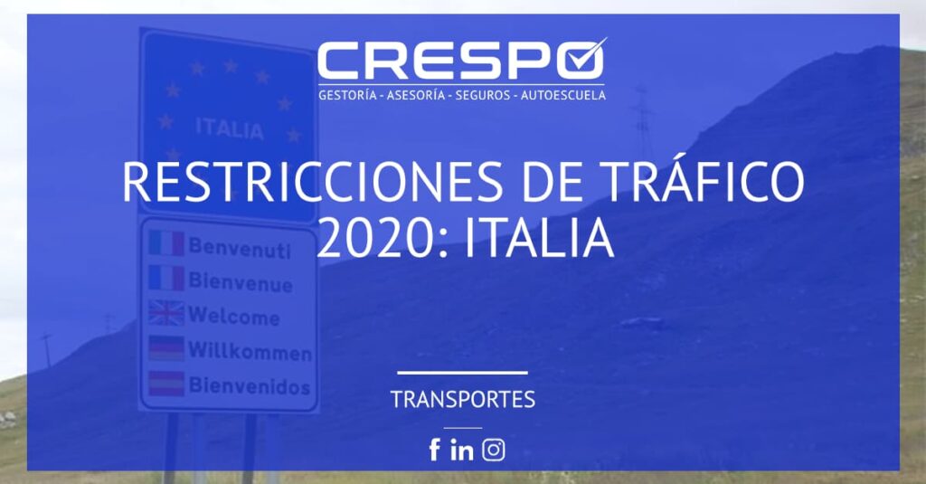restricciones-circulacion-2020-italia Restricciones circulación 2020: Italia
