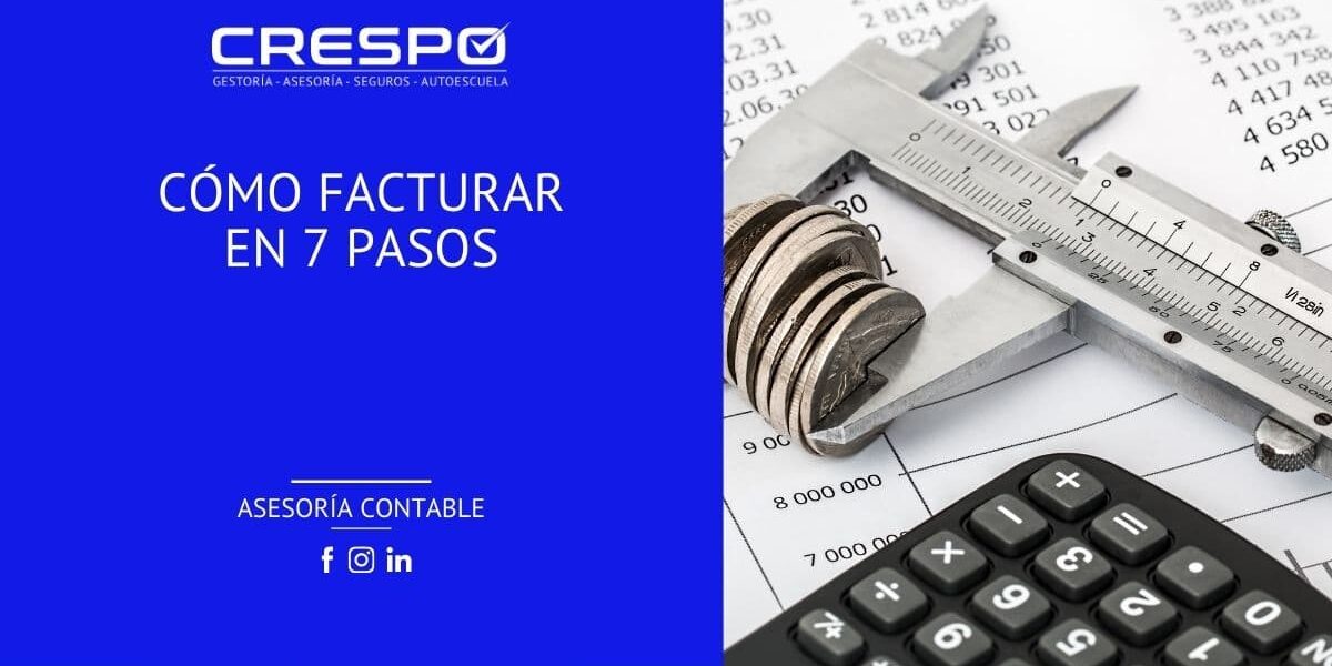 Cómo facturar en 7 pasos