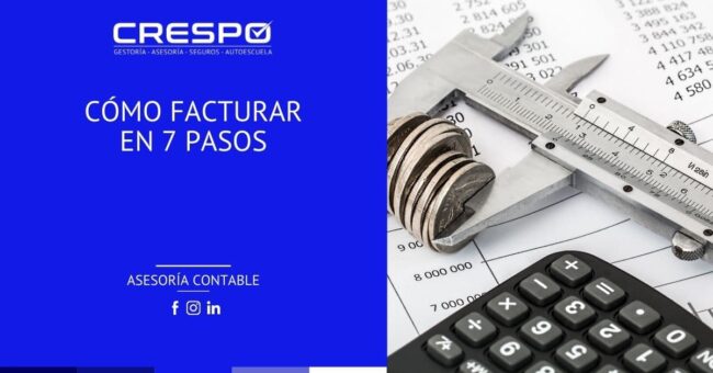 Cómo facturar en 7 pasos