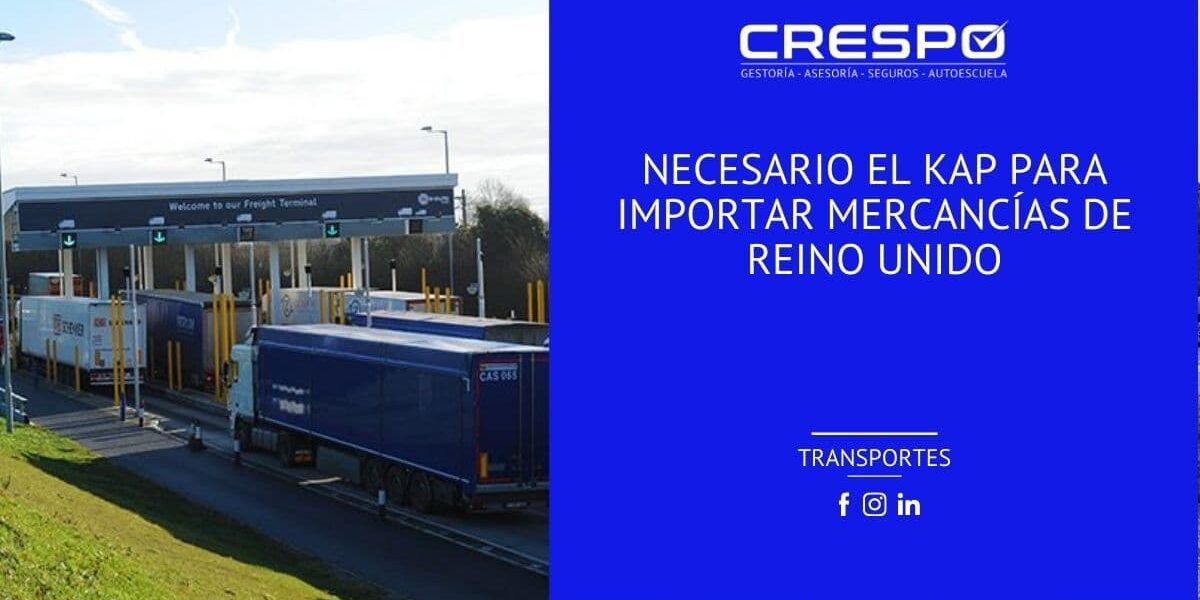 Necesario el KAP en Reino Unido