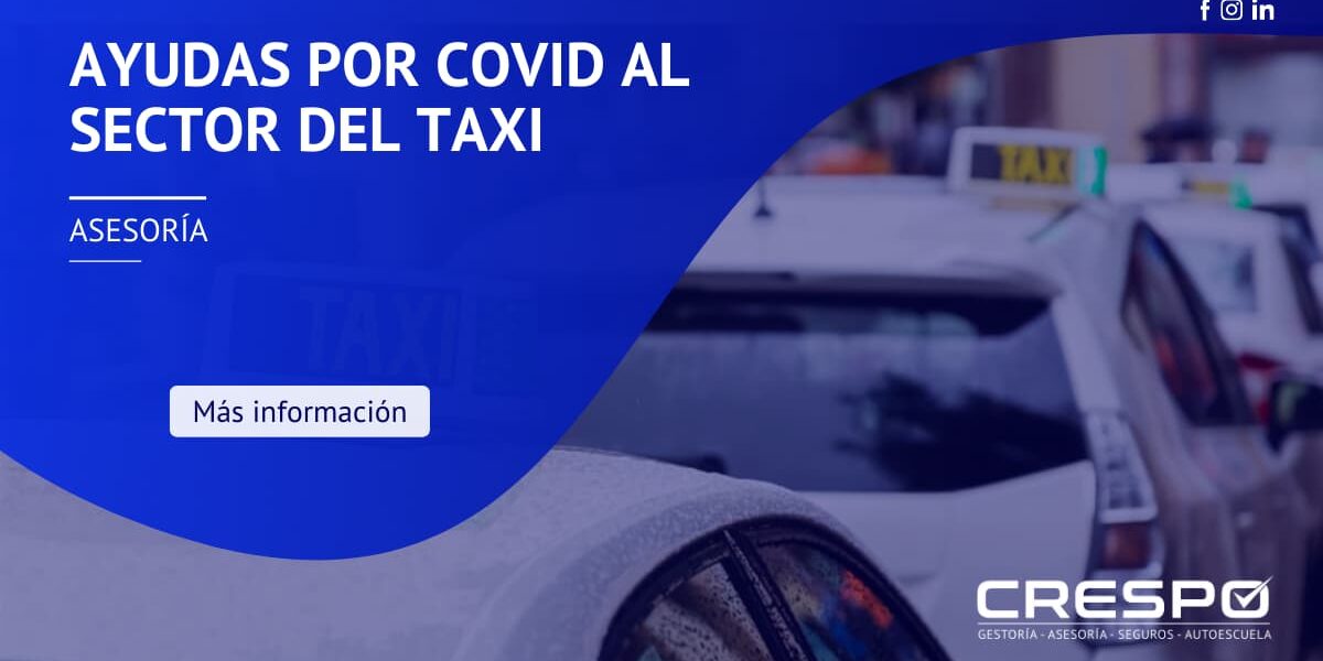 Ayudas Comunidad Valenciana sector taxi por COVID
