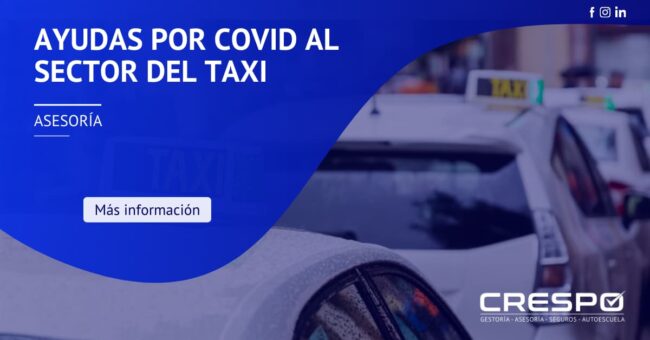 Ayudas Comunidad Valenciana sector taxi por COVID