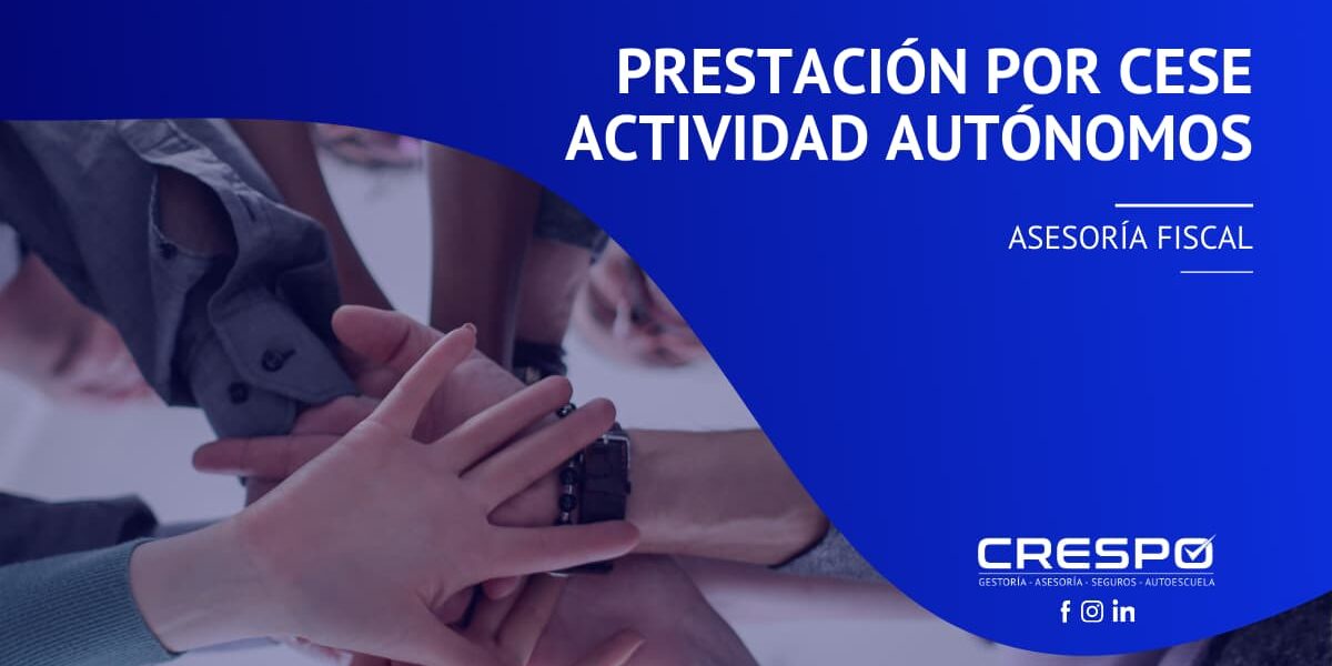 Prestación cese actividad autónomos