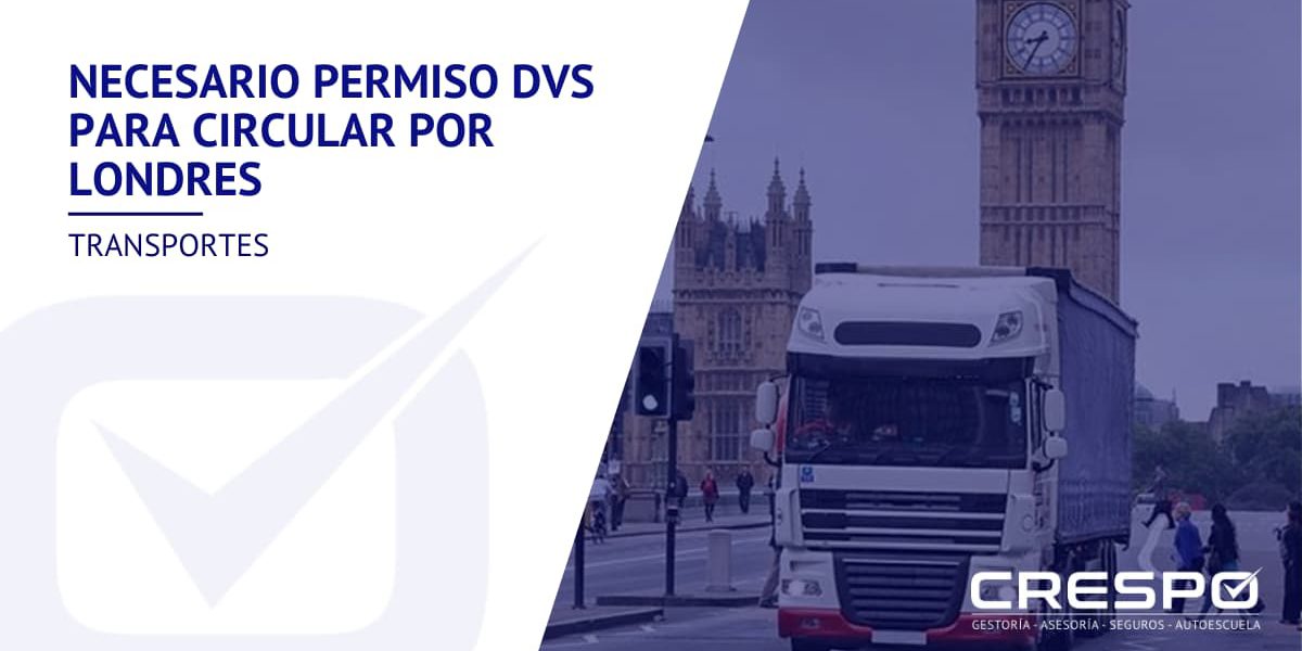 Permiso DVS para circular por Londres