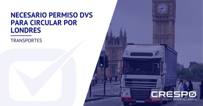 Permiso DVS para circular por Londres