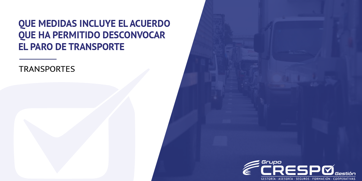 Medidas del acuerdo entre el Gobierno y asociaciones