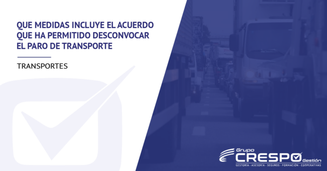 Medidas del acuerdo entre el Gobierno y asociaciones