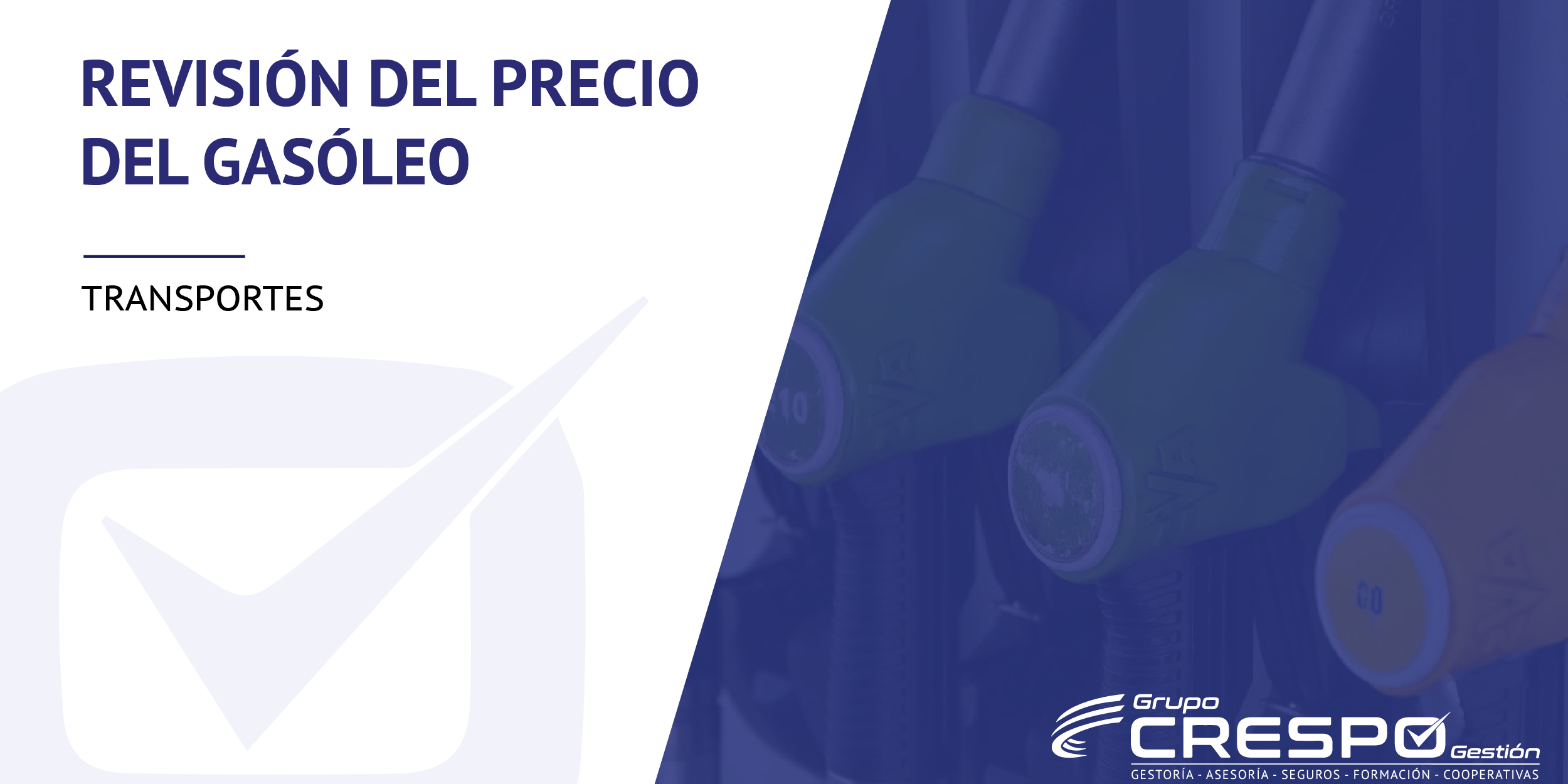 Revisión del precio del gasoleo - surtidores