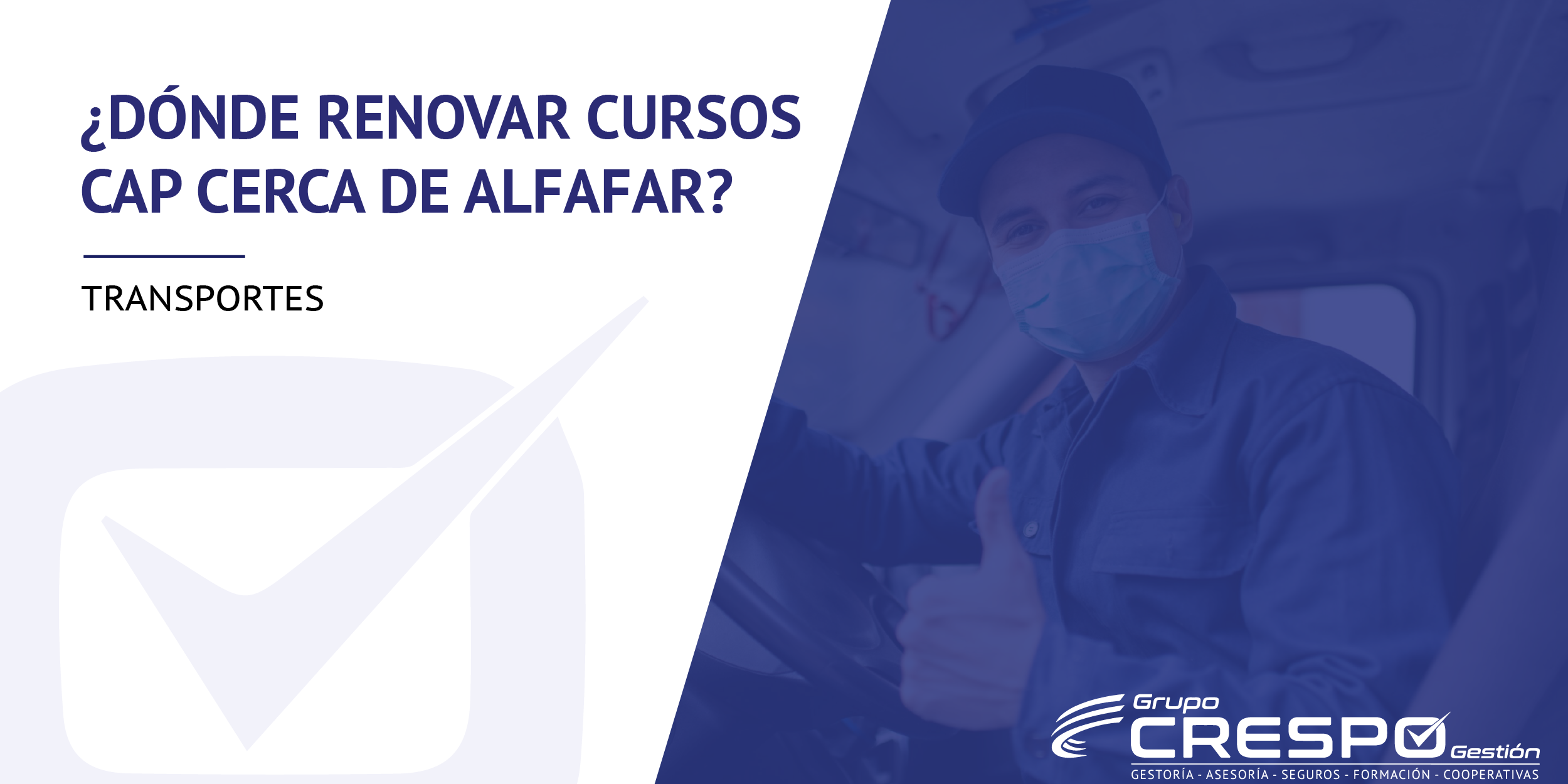 renovar cursos cap cerca de alfafar - conductor