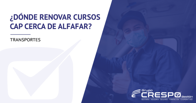 renovar cursos cap cerca de alfafar - conductor