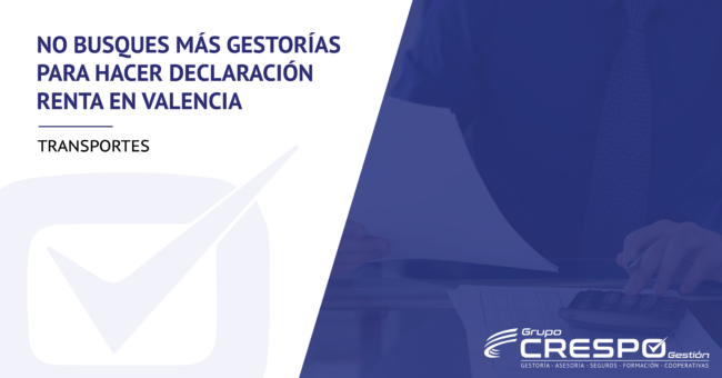 gestorías para hacer declaración renta en Valencia - papeles