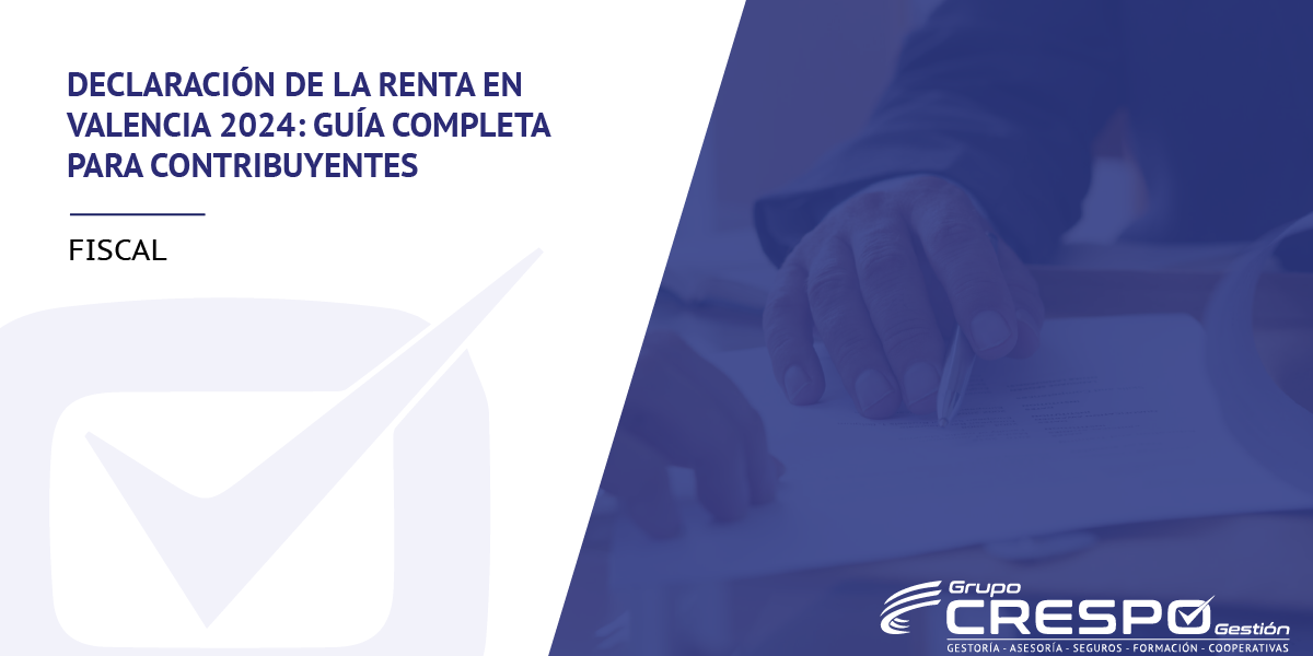 Declaracion de la renta en Valencia 2024 - cabecera
