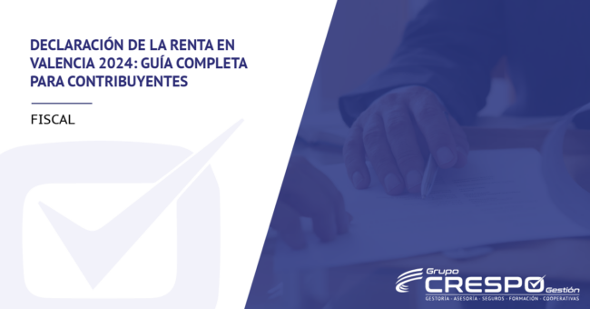 Declaracion de la renta en Valencia 2024 - cabecera